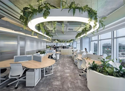 擁有獨特空間體驗的辦公室裝修設(shè)計空間是怎樣打造的——邁睿中國